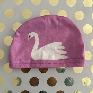 Purple Swan doll Beanie